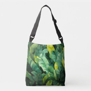 Sac Ajustable Feuilles tropicales, botanique abstraite, jungle,