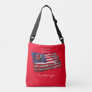 Sac Ajustable Fier drapeau paysan patriotique Thunder_Cove
