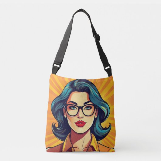 Sac Ajustable Fier Woman Comic Book/Pop Art Style (Devant)