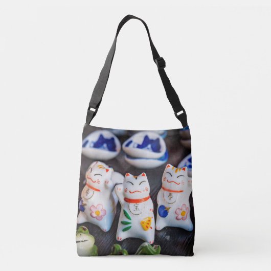 Sac Ajustable figurines de chats à Beckoning (Dos)