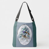 Sac Ajustable Fil Fox Terrier Noël (Devant)