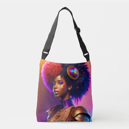 Sac Ajustable Fille Afro Steampunk Branchée (Devant)
