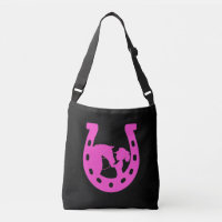 Fille avec cheval et Casquette occidental Hot rose