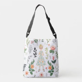 Sac Ajustable Fille parmi les fleurs (Dos)
