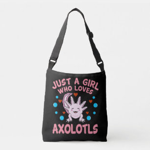 Sac Ajustable Fille qui aime Axolotls Kawaii Animal Axolotl Love