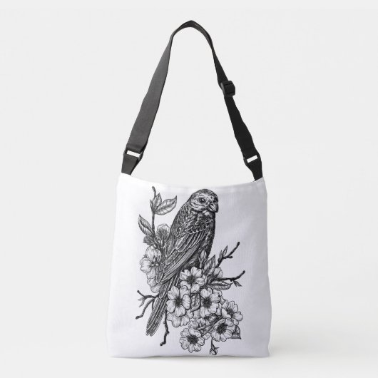 Sac Ajustable Finition sur branche cerise (Devant)