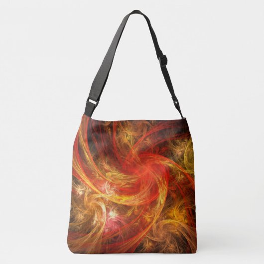 Sac Ajustable Firestorm Nova Abstrait Art Corps croisé (Dos)