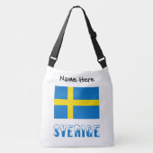 Sac Ajustable Flagge Sverige och Svenska Personnalisé (Devant)