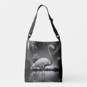 Sac Ajustable Flamant rose dans une piscine (Dos)