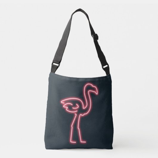 Sac Ajustable Flamant rose en rose néon (Devant)