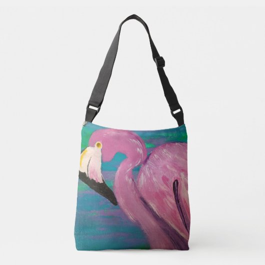 Sac Ajustable Flamant rose rose (Devant)