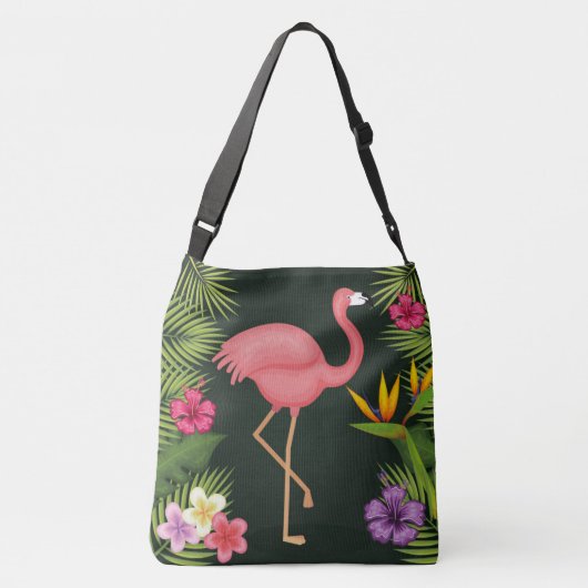Sac Ajustable Flamant rose rose (Dos)