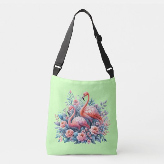 Sac Ajustable Flamingo Rose Sublimation (Devant)