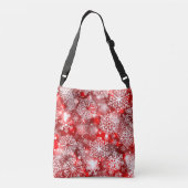 Sac Ajustable Flammes de neige sur rouge (Dos)