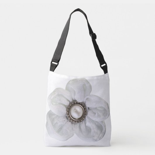 Sac Ajustable Fleur blanche (Devant)