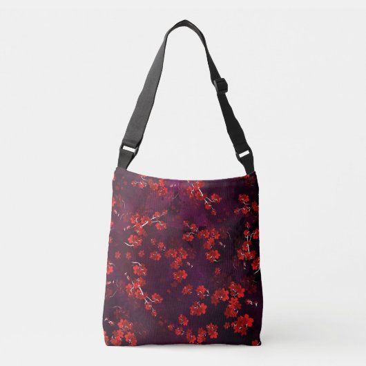 Sac Ajustable Fleur cerise 3 (Devant)