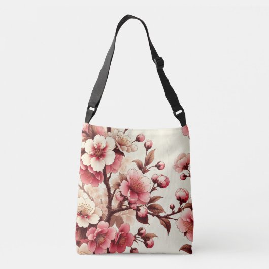 Sac Ajustable Fleur de cerise (Dos)