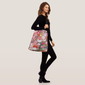Sac Ajustable Fleur de cerisier japonais Sakura Rouge blanc (Sur le modèle)