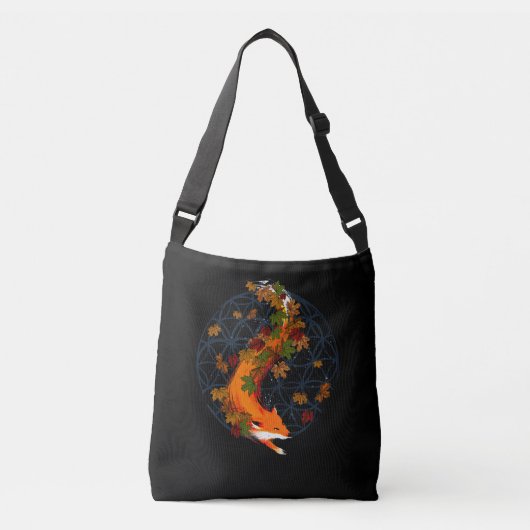 Sac Ajustable Fleur de Fox d'aquarelle d'animal d'esprit de la (Devant)