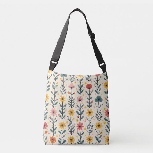 Sac Ajustable Fleur de printemps (Devant)