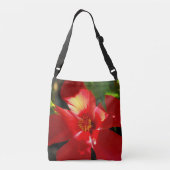 Sac Ajustable Fleur d'Hibiscus rouge au soleil (Dos)