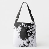 Sac Ajustable Fleur Doodle (Devant)