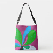 Sac Ajustable Fleur éclatante de couleur – Conception florale gr (Dos)