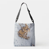 Sac Ajustable Fleur Hortensia sur la neige (Dos)
