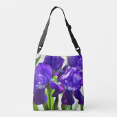 Sac Ajustable Fleur Iris Iris Violet (Dos)