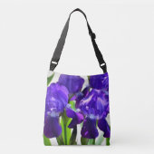 Sac Ajustable Fleur Iris Iris Violet (Devant)