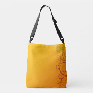 Sac Ajustable Fleur orange