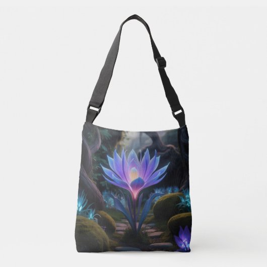Sac Ajustable Fleur Pourpre Envoûtante (Devant)