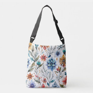 Sac Ajustable Fleurs à l'aquarelle