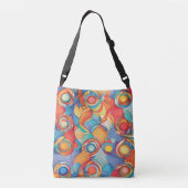 Sac Ajustable Fleurs Abstraites (Dos)
