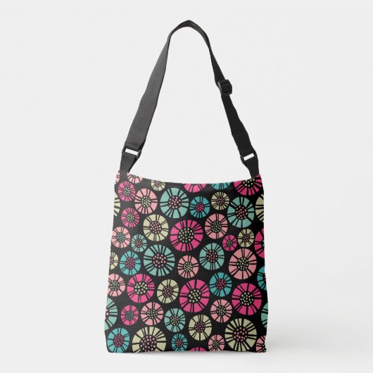 Sac Ajustable Fleurs Abstraites 031023 - Couleurs 01 (Devant)
