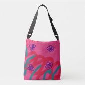 Sac Ajustable Fleurs Abstraites Funky (Devant)