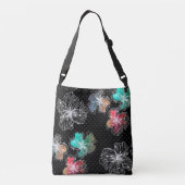 Sac Ajustable Fleurs alignées sans couture abstrait PA moderne (Dos)