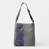 Sac Ajustable fleurs bleues (Dos)