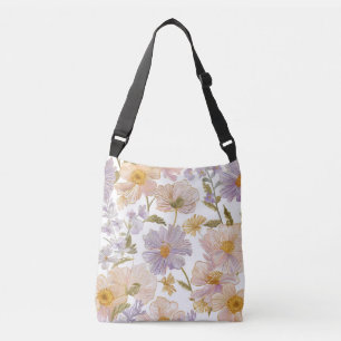 Sac Ajustable Fleurs Brodées