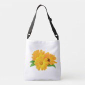 Sac Ajustable Fleurs Calendula arrangées (Dos)