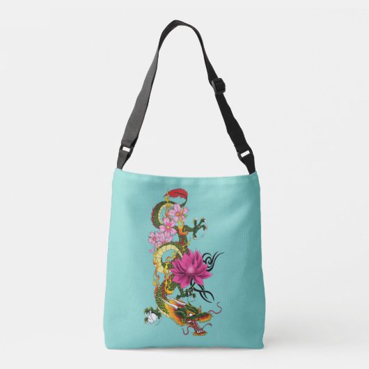 Sac Ajustable Fleurs chinoises de cerisiers de Lotus (Dos)