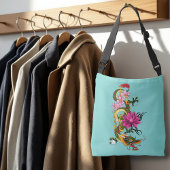 Sac Ajustable Fleurs chinoises de cerisiers de Lotus