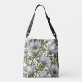Sac Ajustable Fleurs cosmos blanches (Dos)