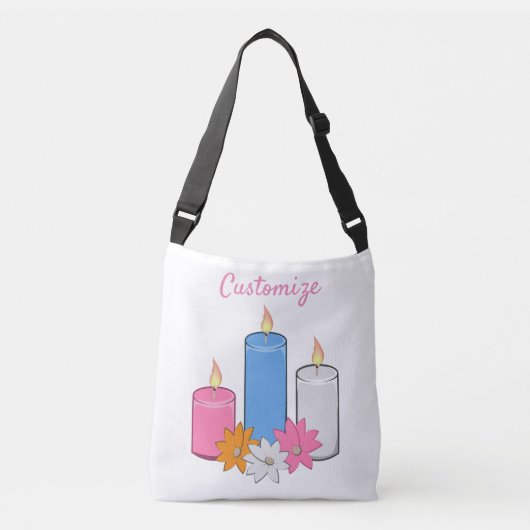 Sac Ajustable Fleurs de bougies éclairantes Thunder_Cove (Devant)