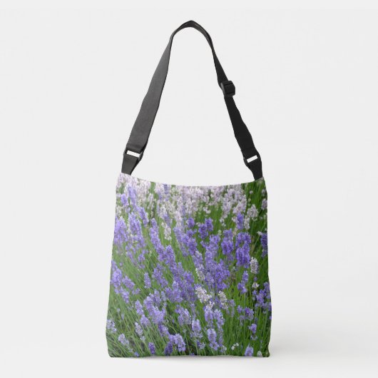 Sac Ajustable Fleurs de lavande violette (Devant)