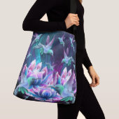 Sac Ajustable Fleurs De Lotus Et Colibris En Vol (De près)
