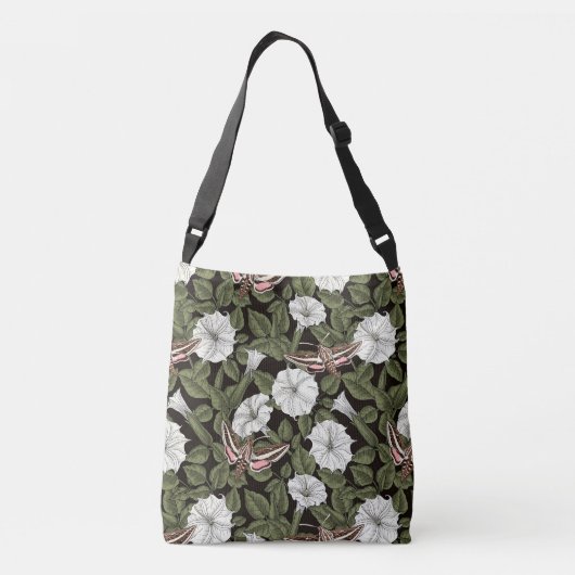 Sac Ajustable Fleurs de lune et sphinx Mois (Dos)