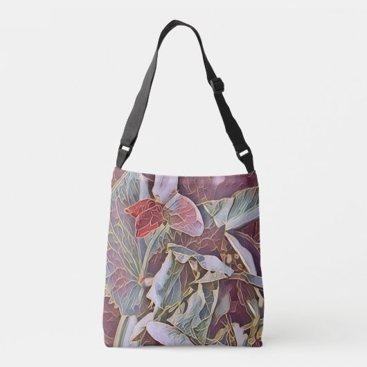 SAC AJUSTABLE FLEURS DE POIS DOUCES (Dos)