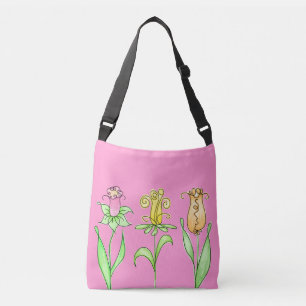 Sac Ajustable Fleurs de printemps Pastel