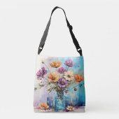 Sac Ajustable Fleurs de ressort d'aquarelle (Dos)